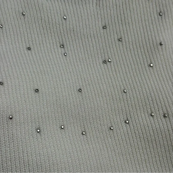 MIU MIU semi-high-neck short-sleeved knitted top - Picture 6 of 8